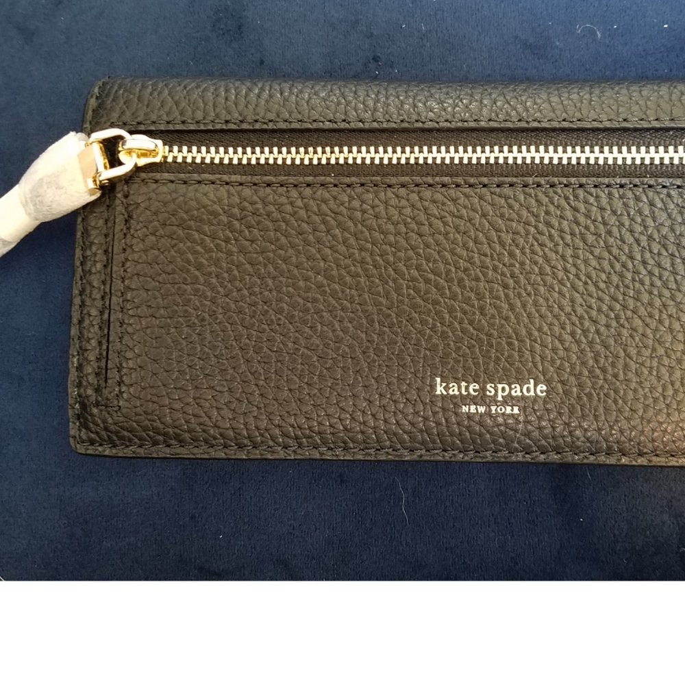 NEW Kate Spade leather wallet- 'Polly'